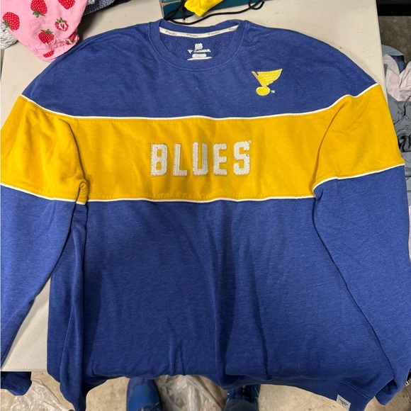 Fanatics St Louis Blues Crewneck Sweatshirt - Picture 1 of 4